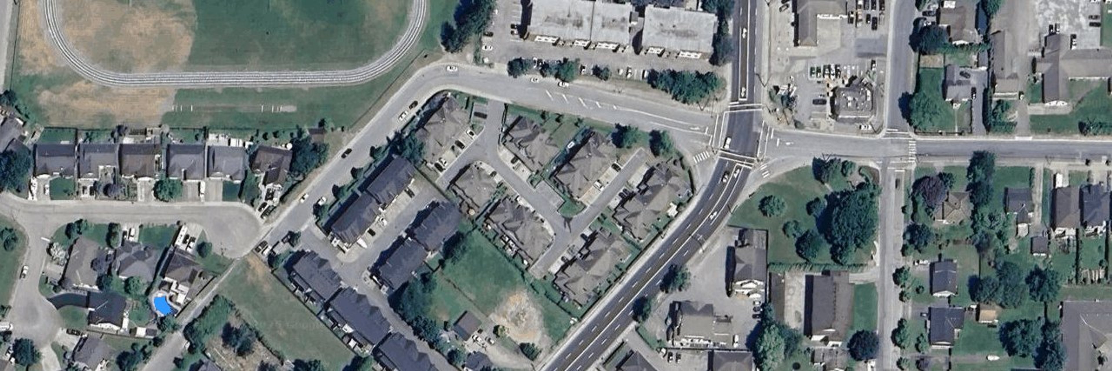 The Westgate aerial view