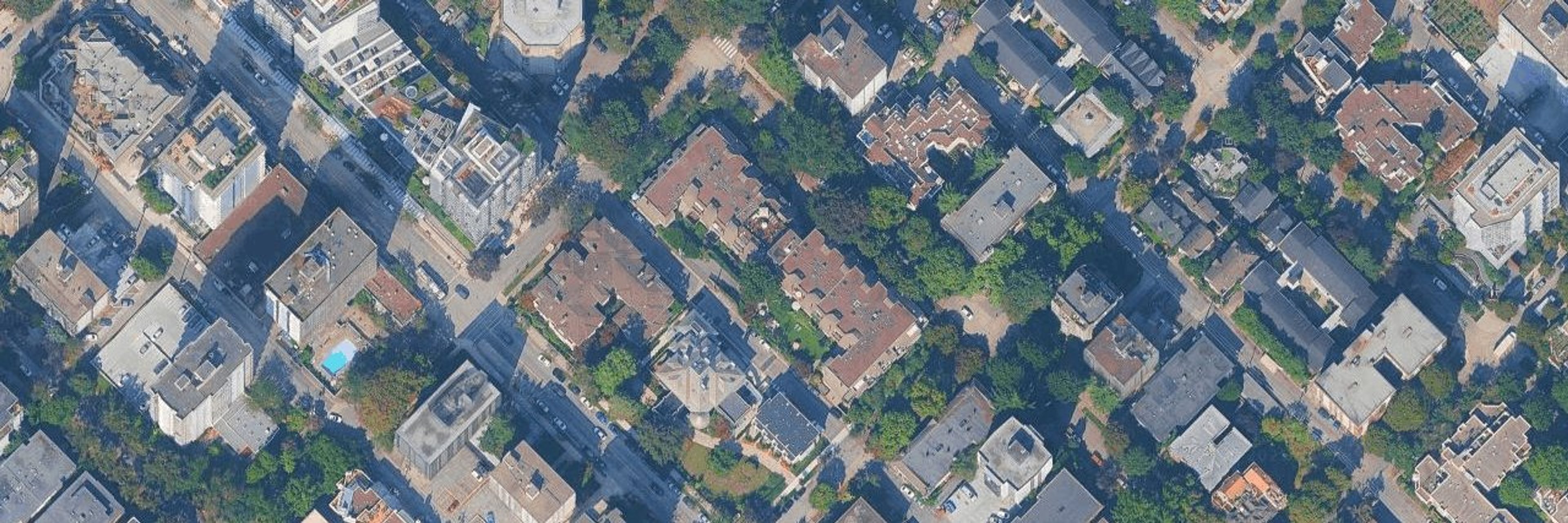 Pendrell Mews aerial view