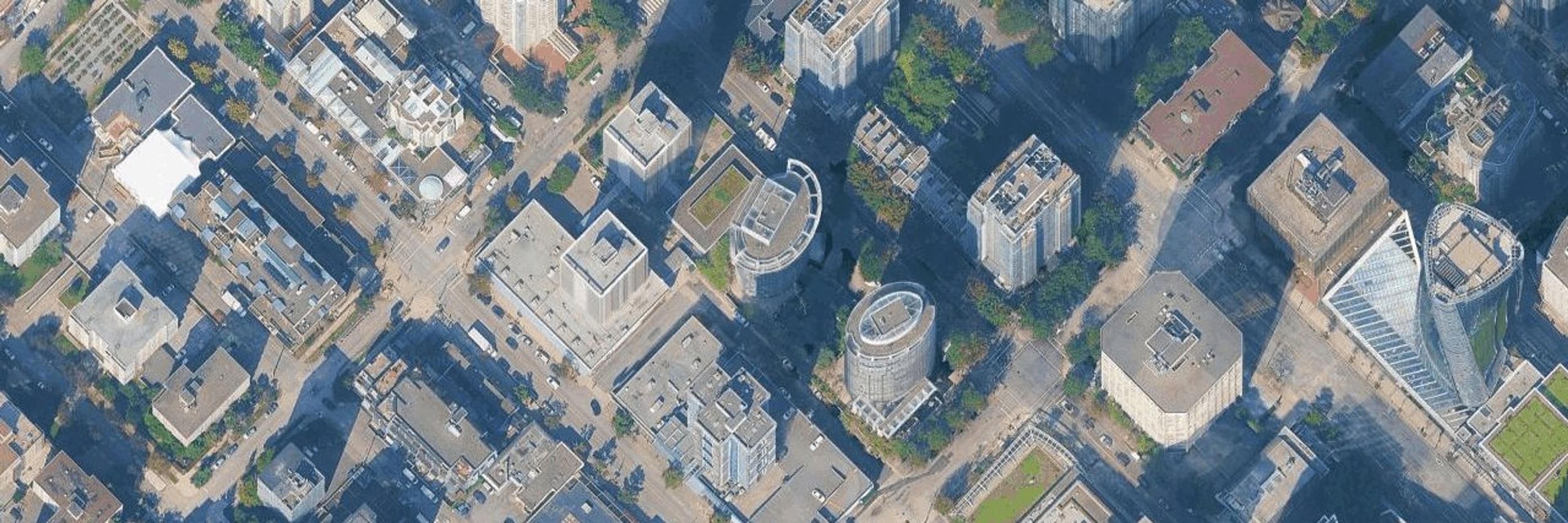 The Palisades aerial view