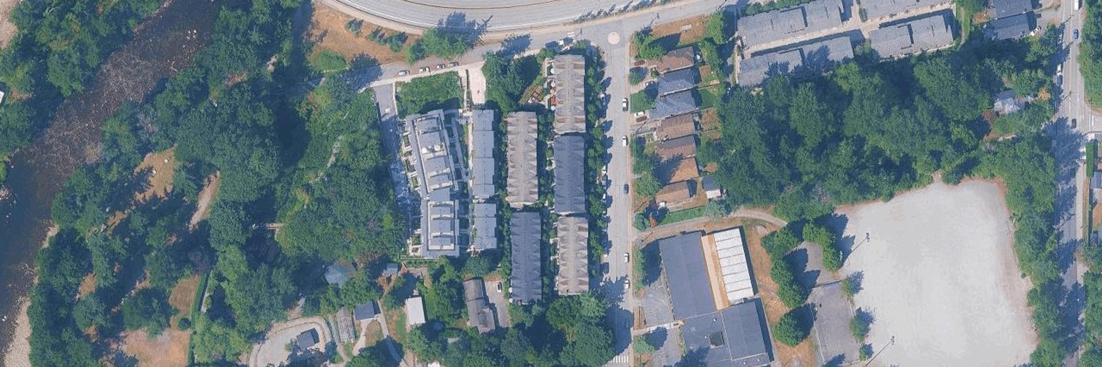 Maplewood Place aerial view