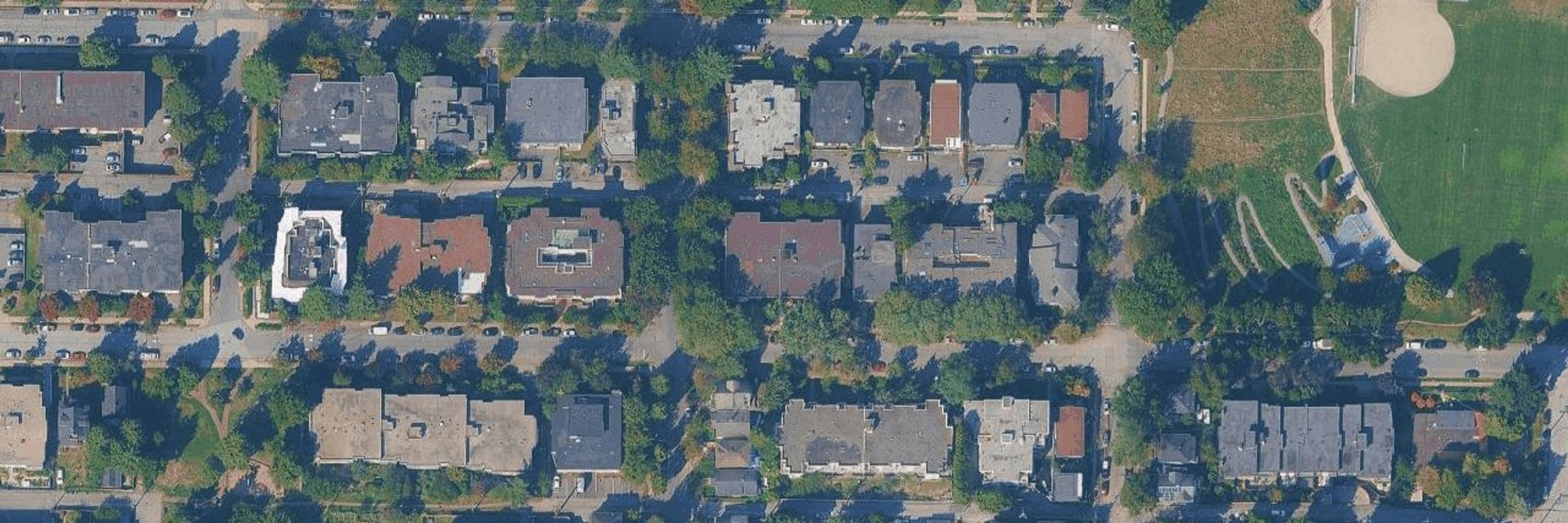 Mount Pleasant Manor aerial view