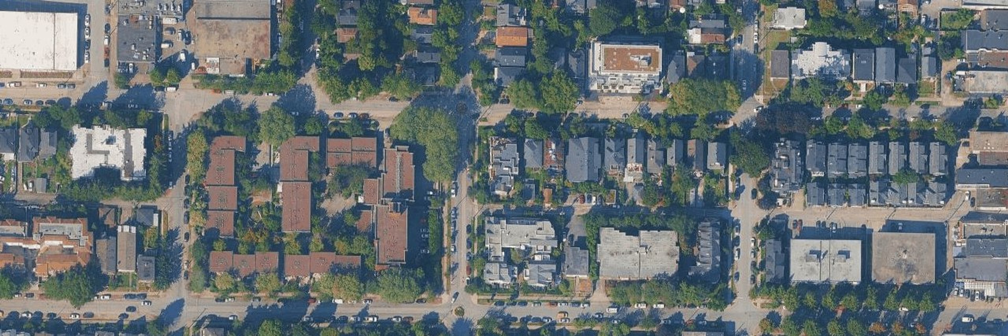 1510 Grant St aerial view
