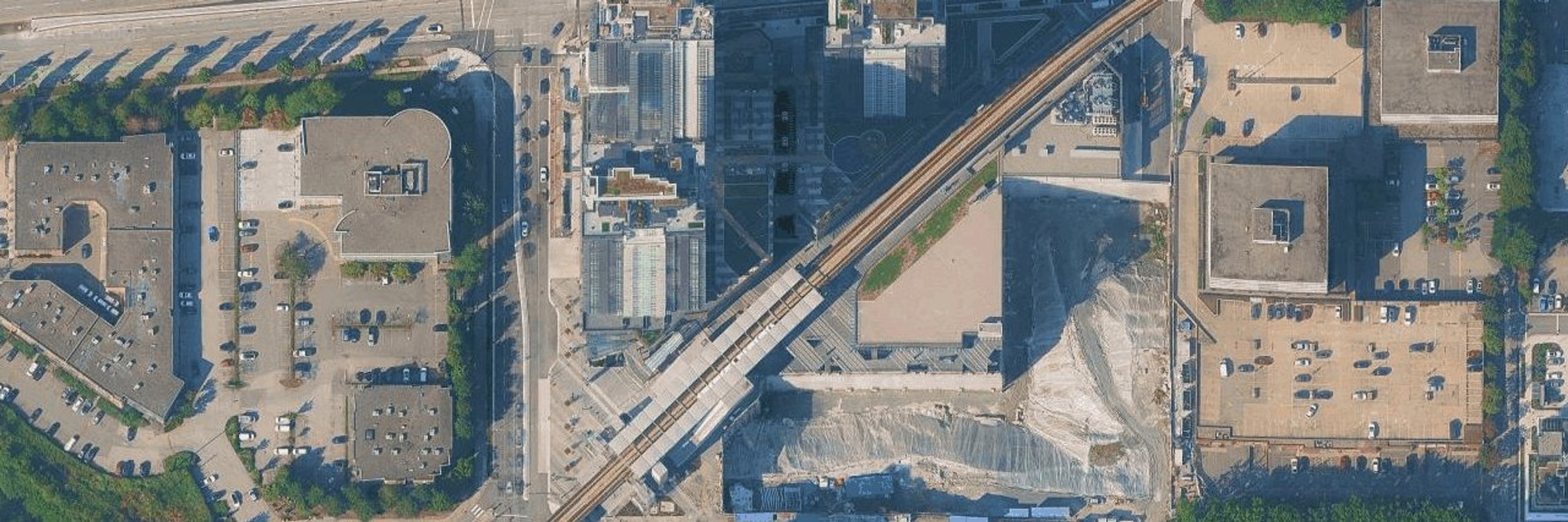 Gilmore Place - Tower 2 aerial view