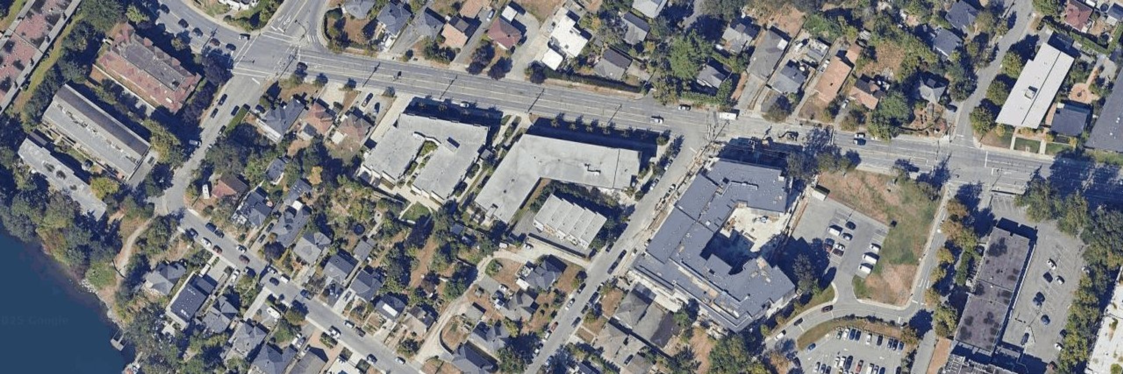 Rae Mews aerial view