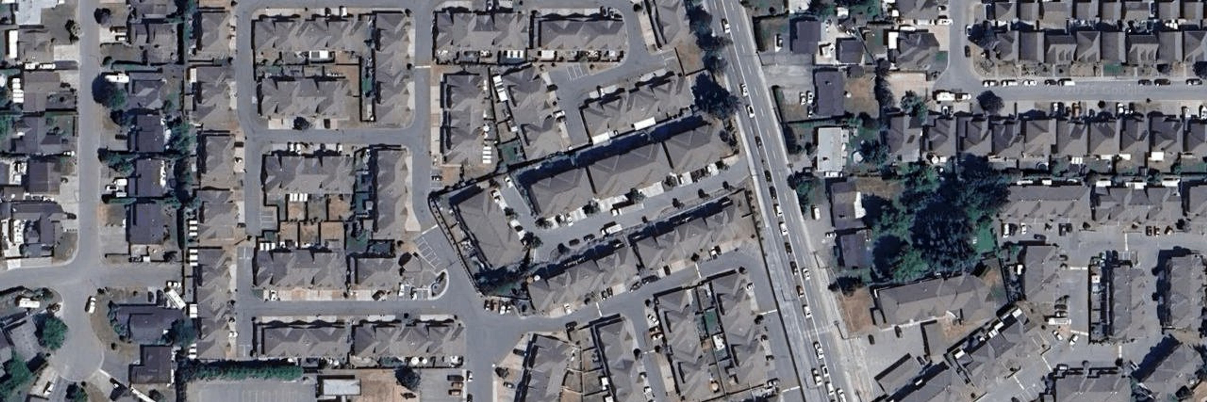 Bentley Lane aerial view