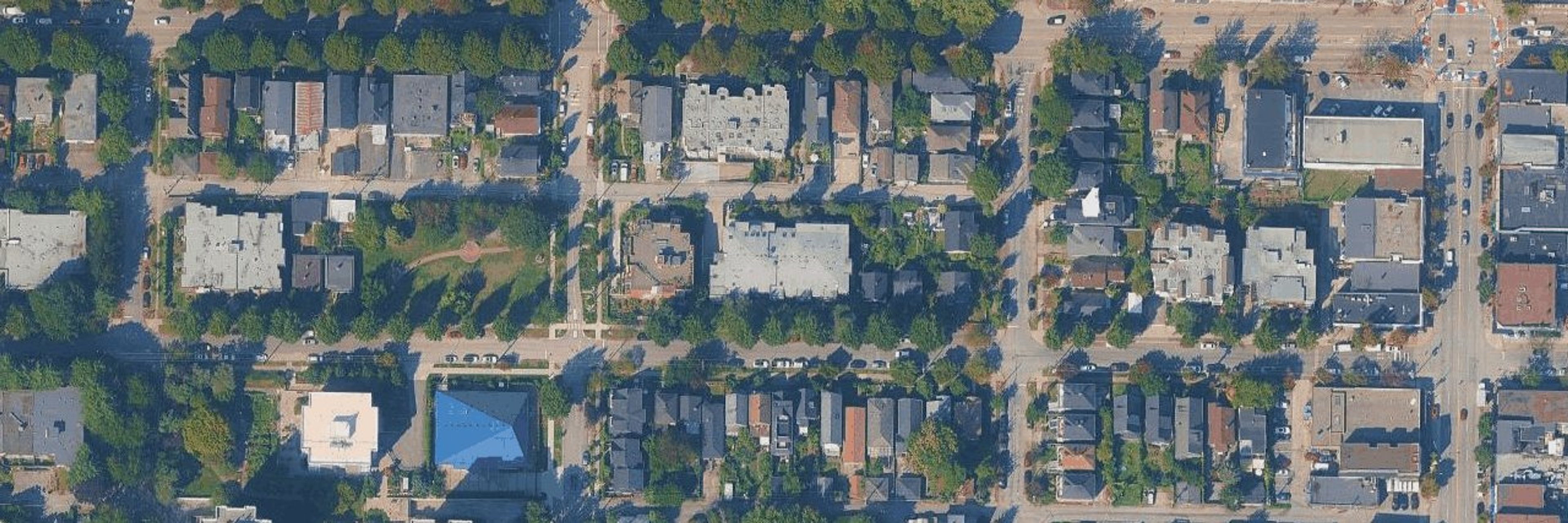 Talishan Woods aerial view