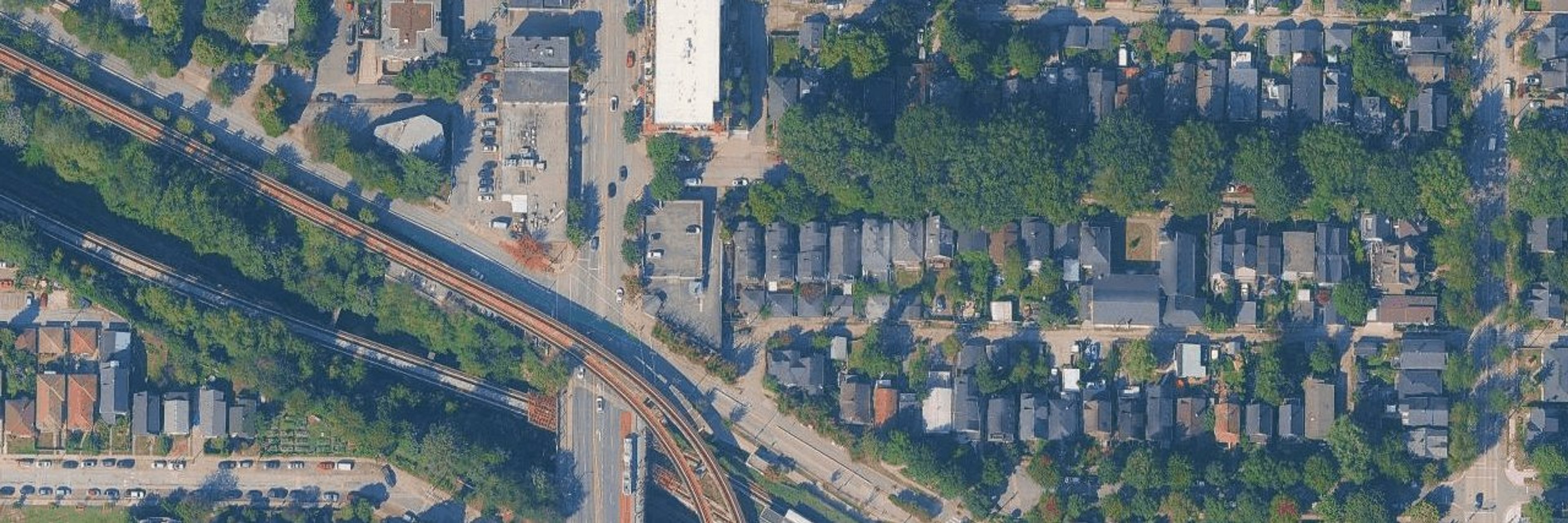 The Drive aerial view