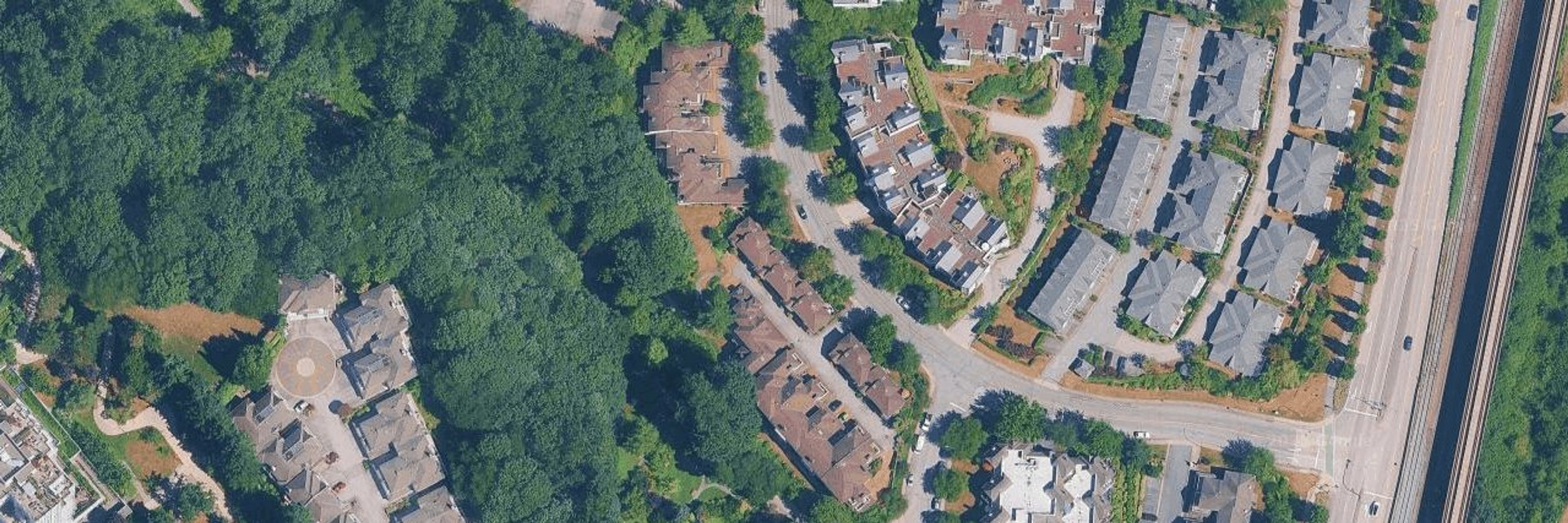 Fraser View Park aerial view