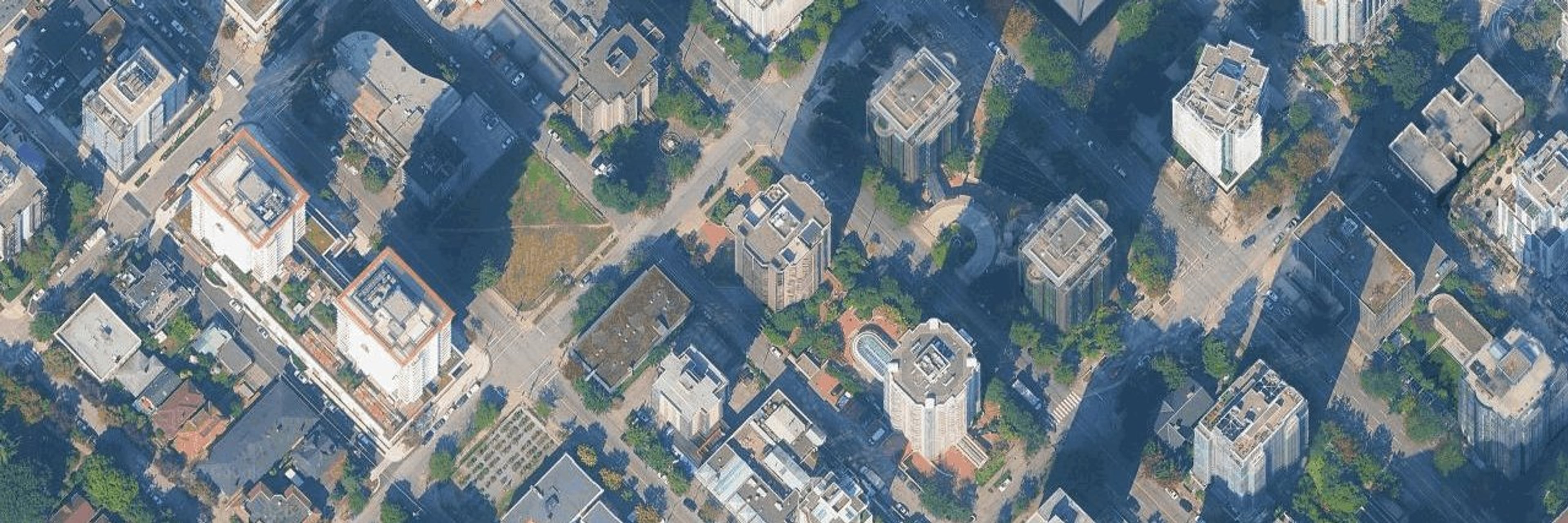 Albernie Place aerial view
