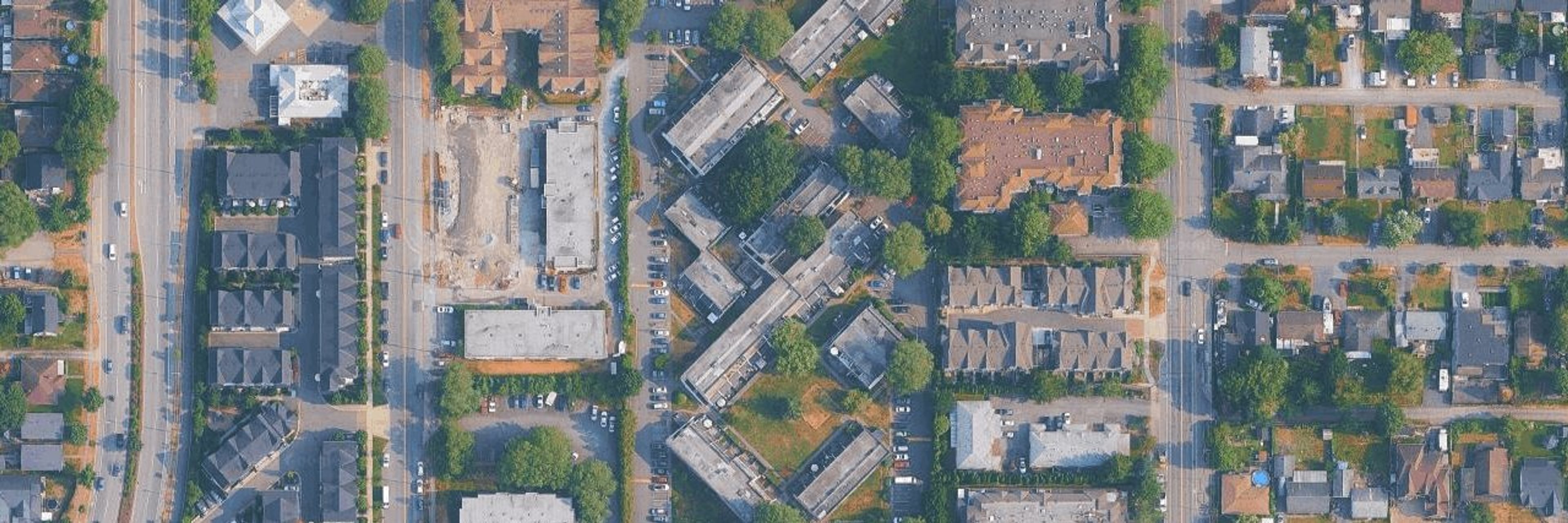 Clover Gardens aerial view