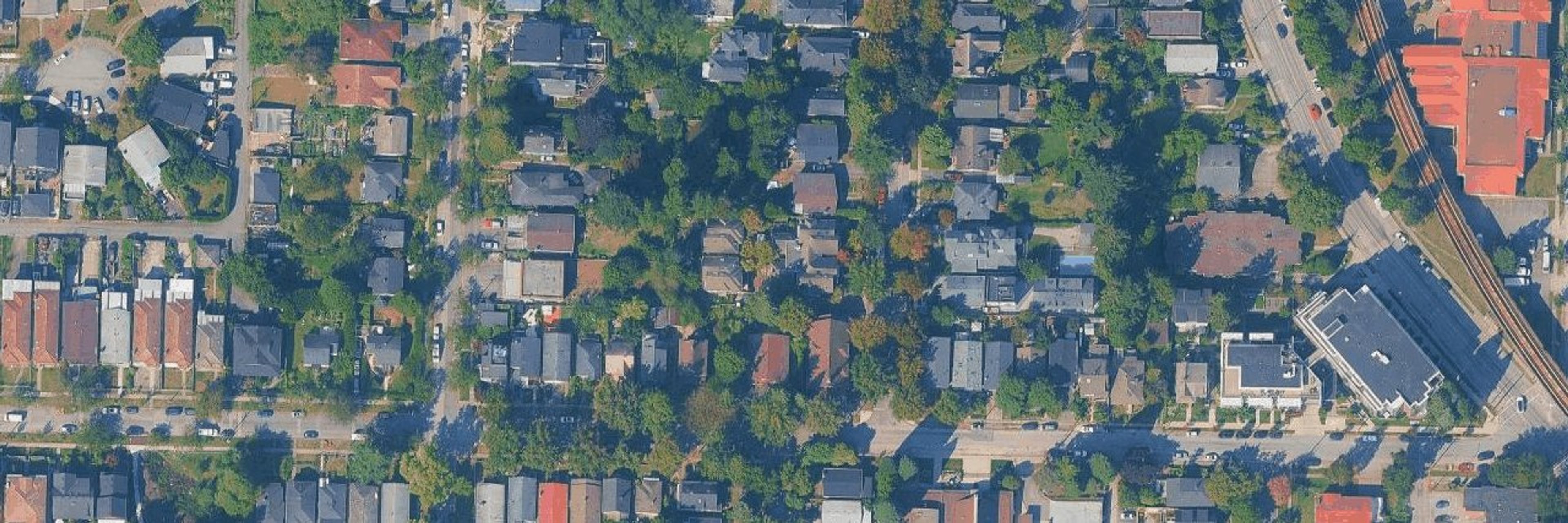 Fleming Court aerial view