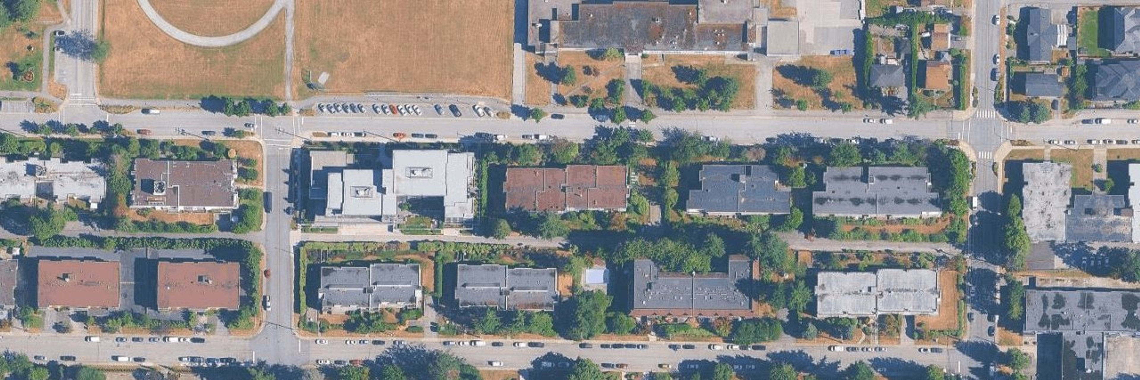 King Albert Manor aerial view