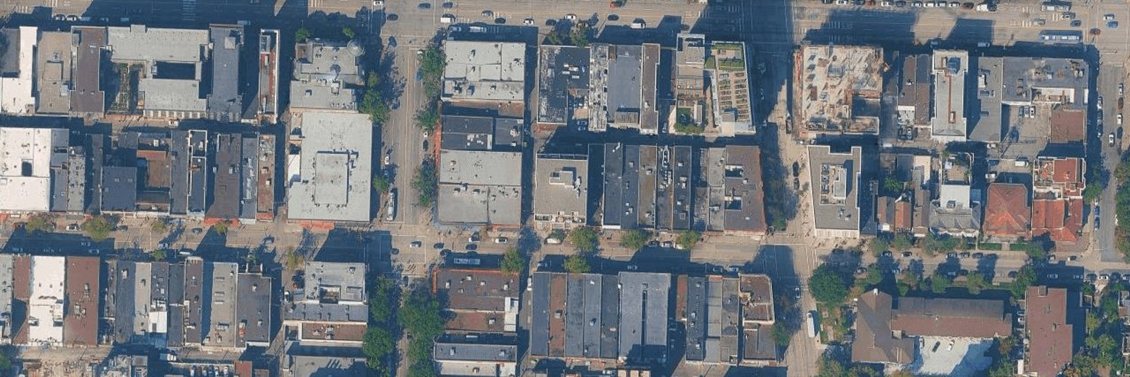 Framework aerial view
