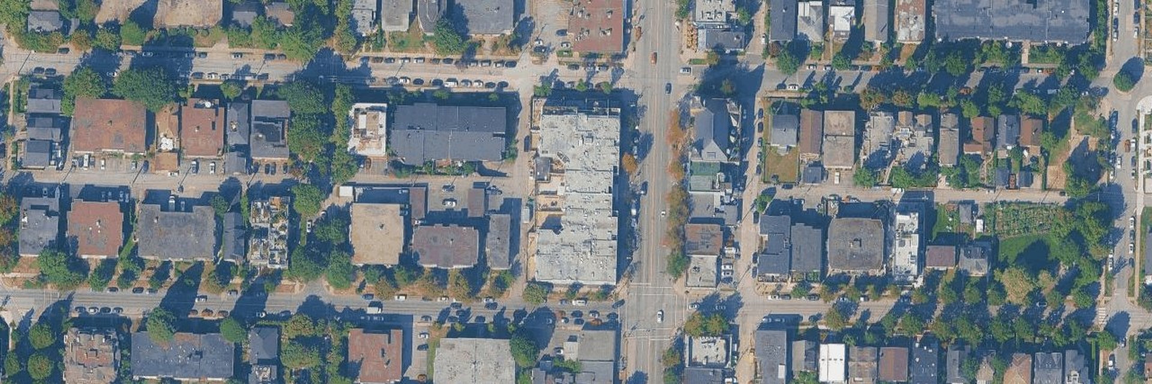 Cartier Place aerial view