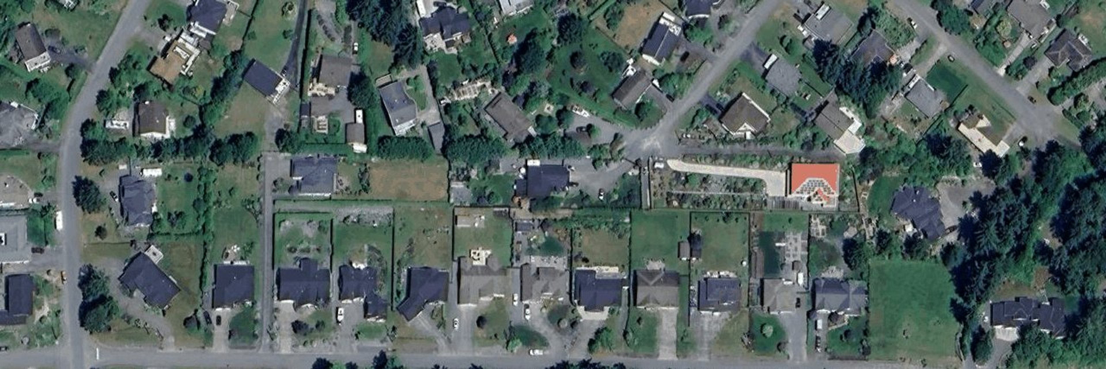 Seaside Woods Estates aerial view