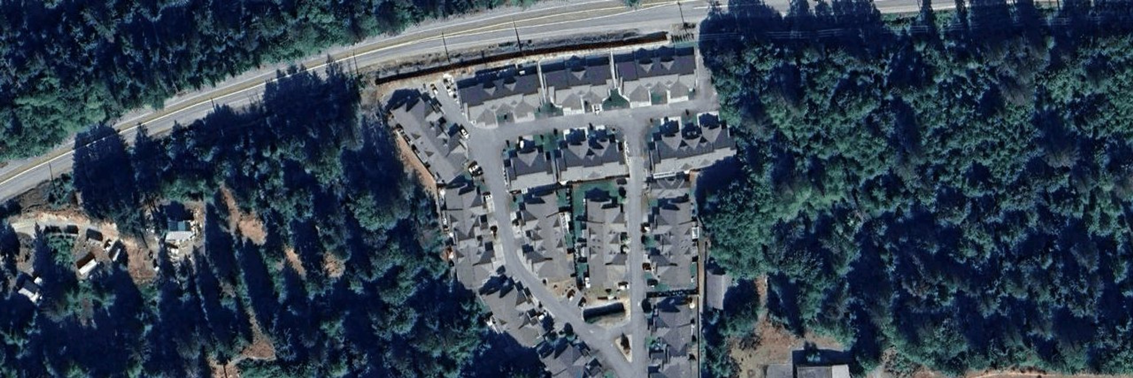 Brookside Village aerial view