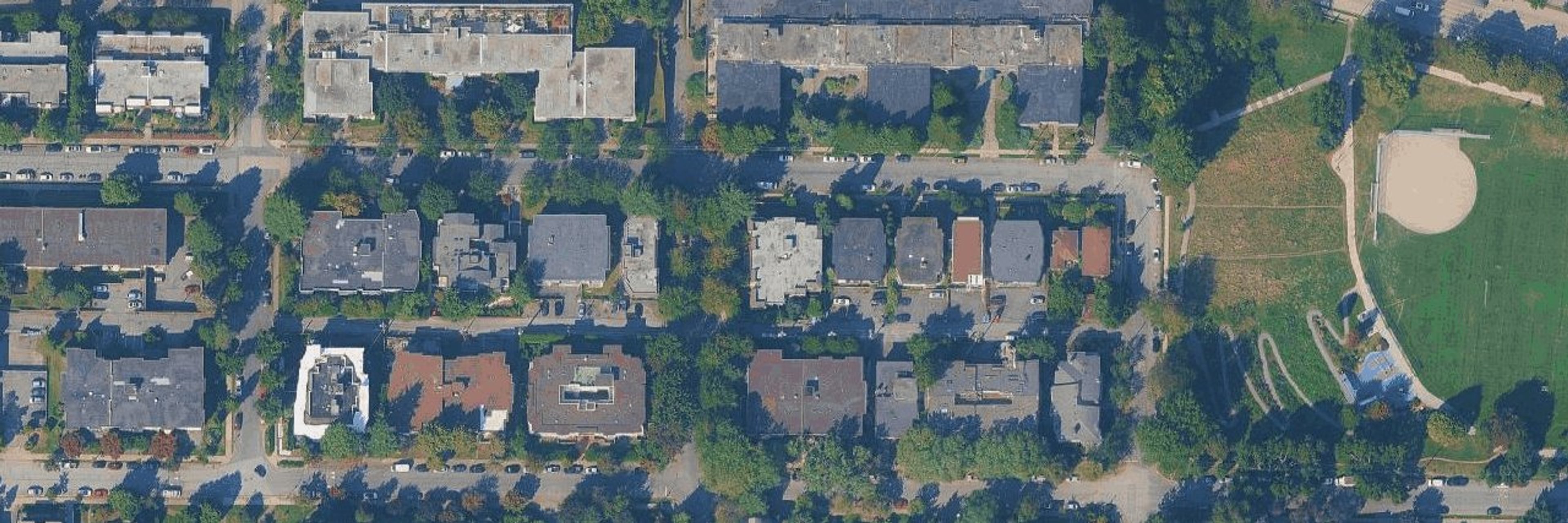 The Oasis aerial view