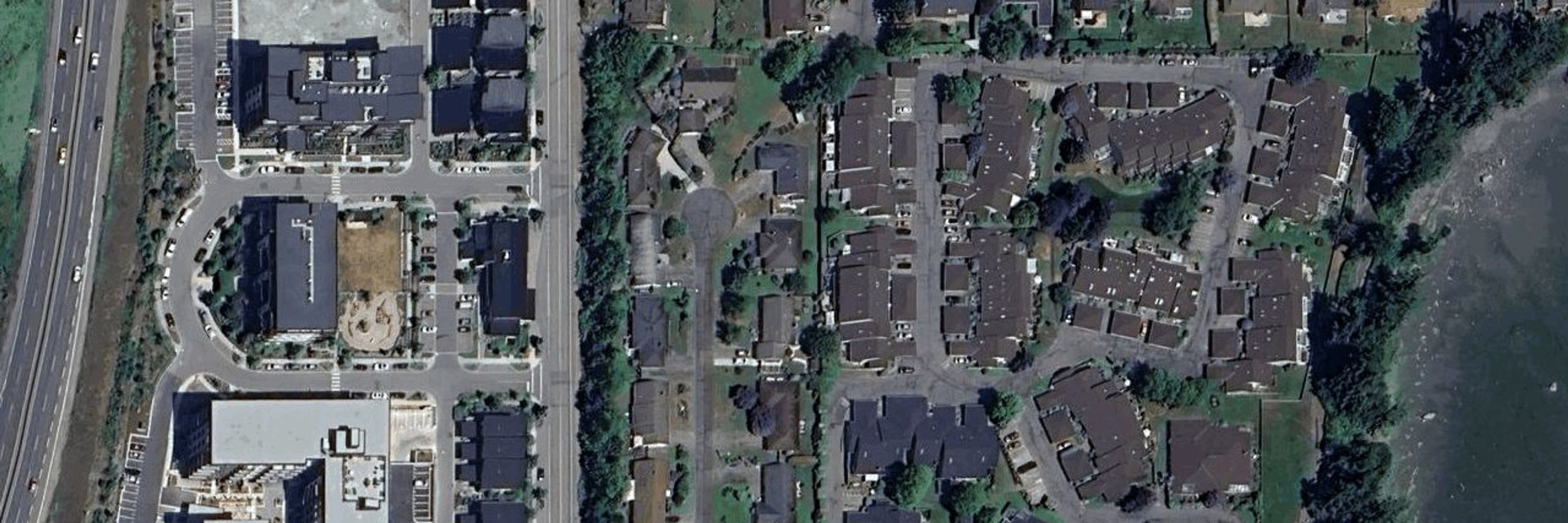 Lochside Estates aerial view