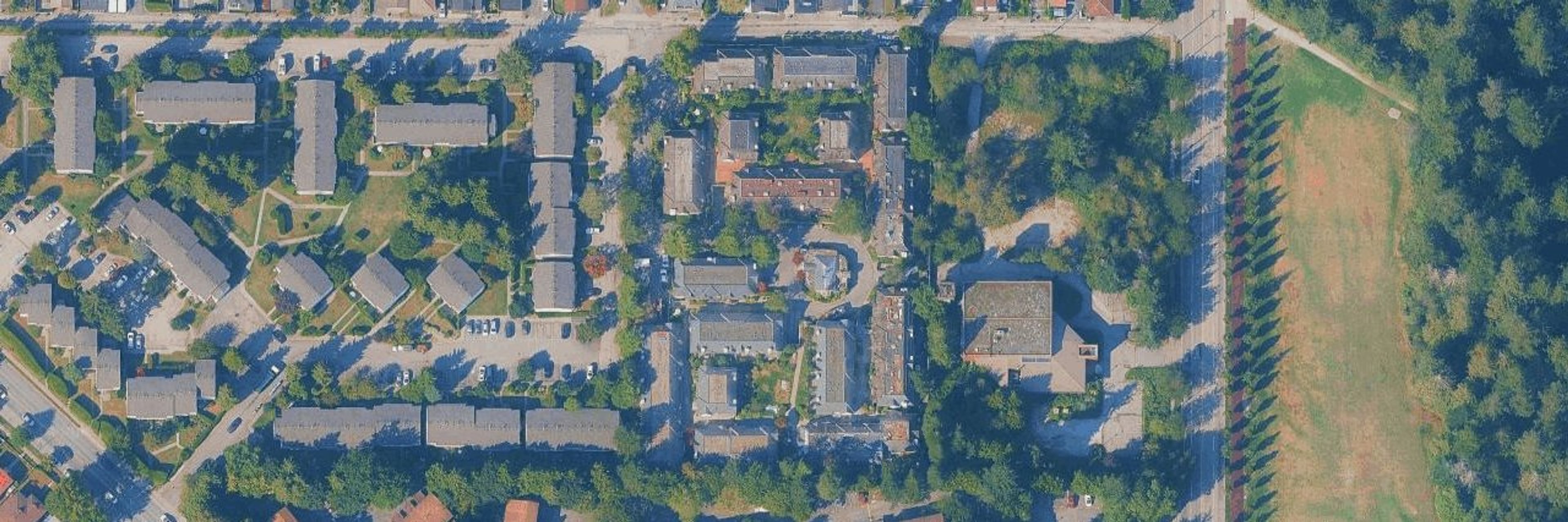 La Frontenac aerial view