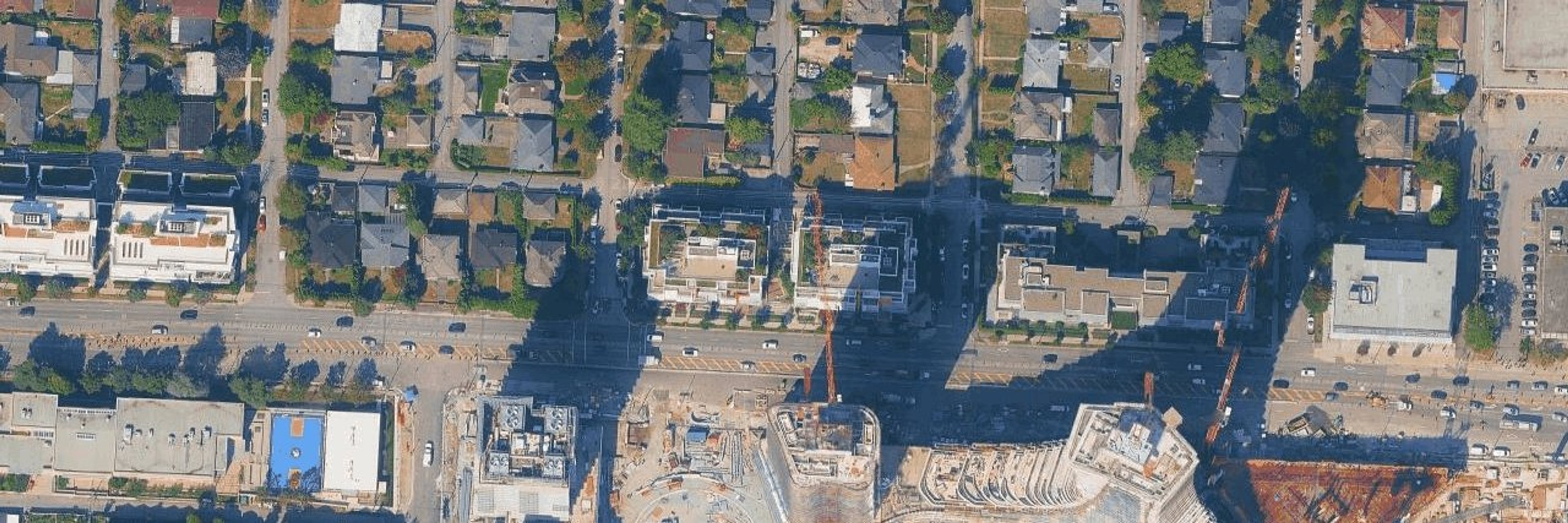 West 41 Oakridge aerial view