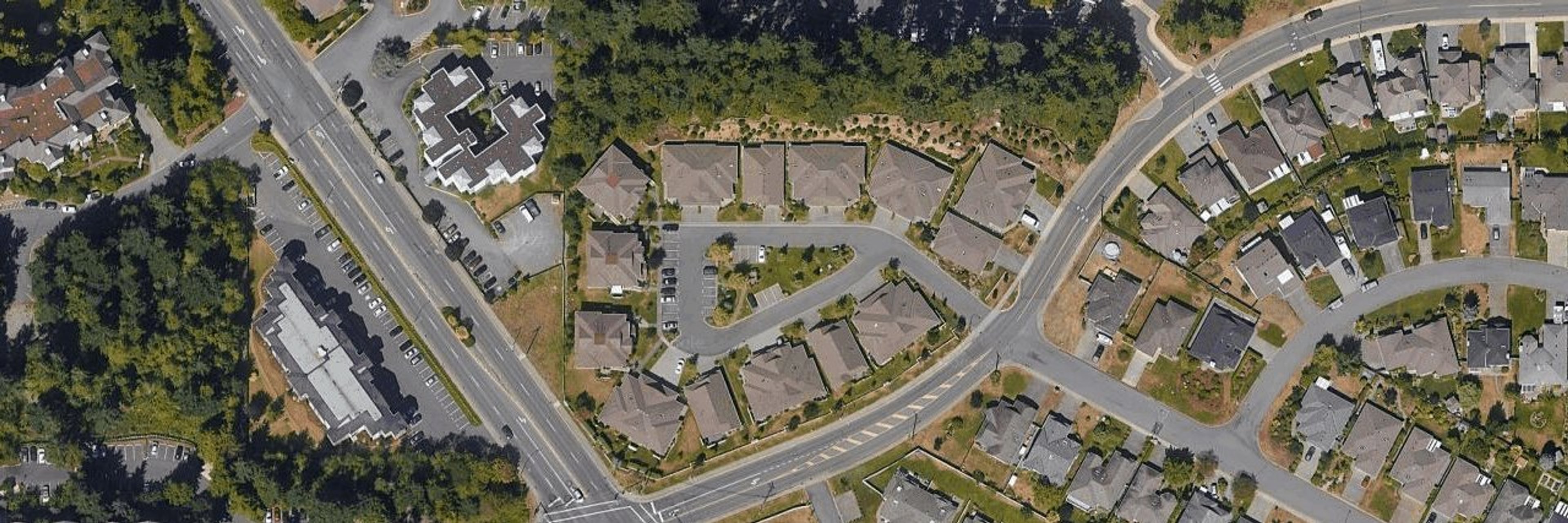 Kaden place aerial view