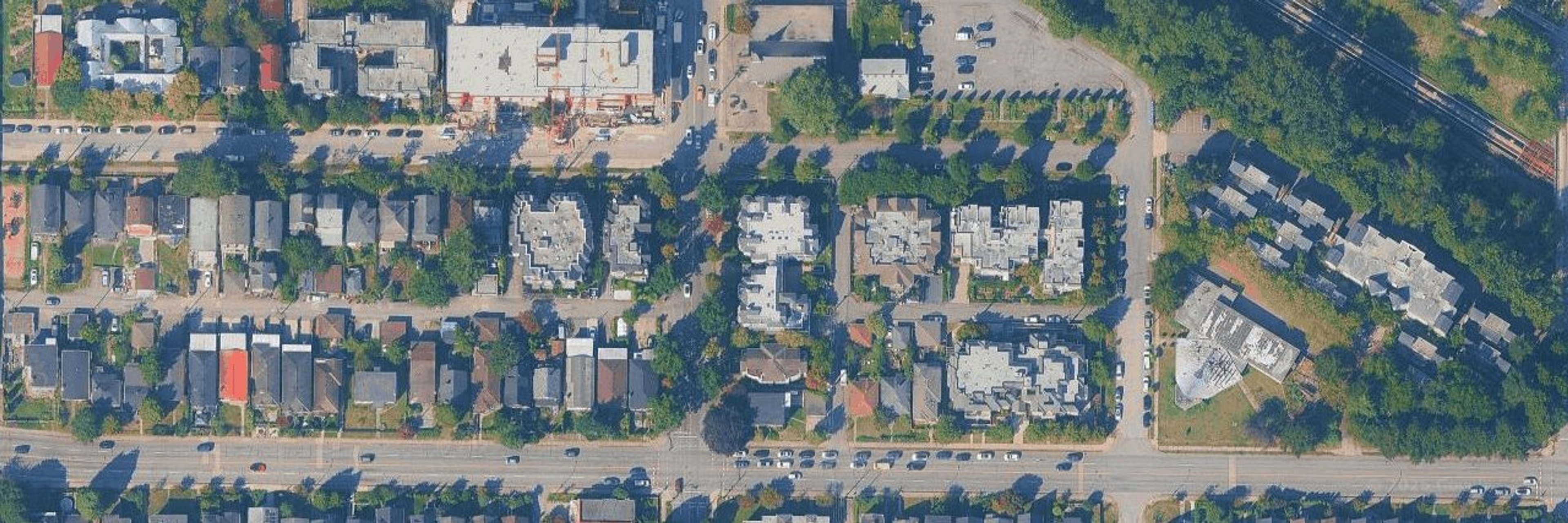 Royale Victoria Gardens aerial view