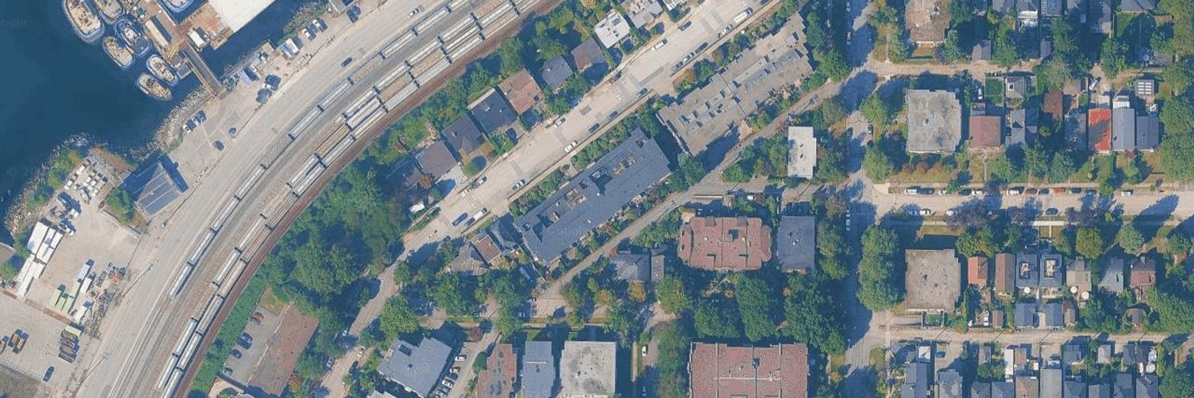Harbour Shores aerial view