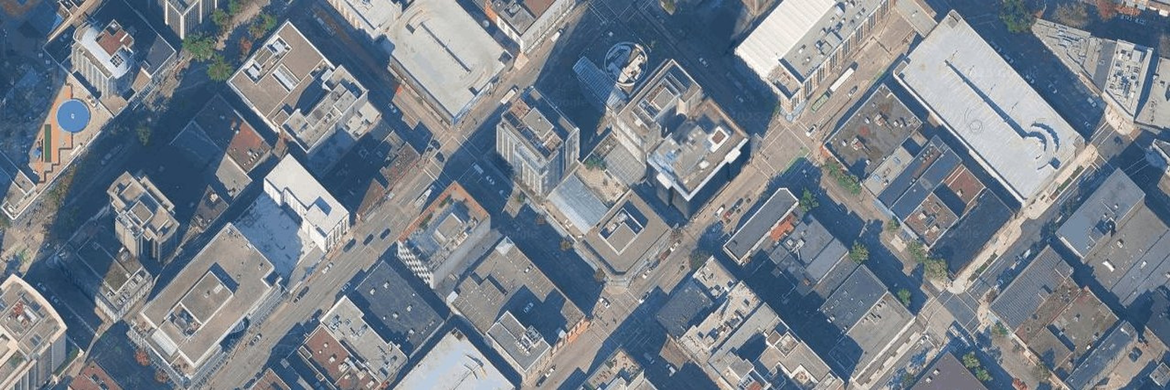 Conference Plaza aerial view