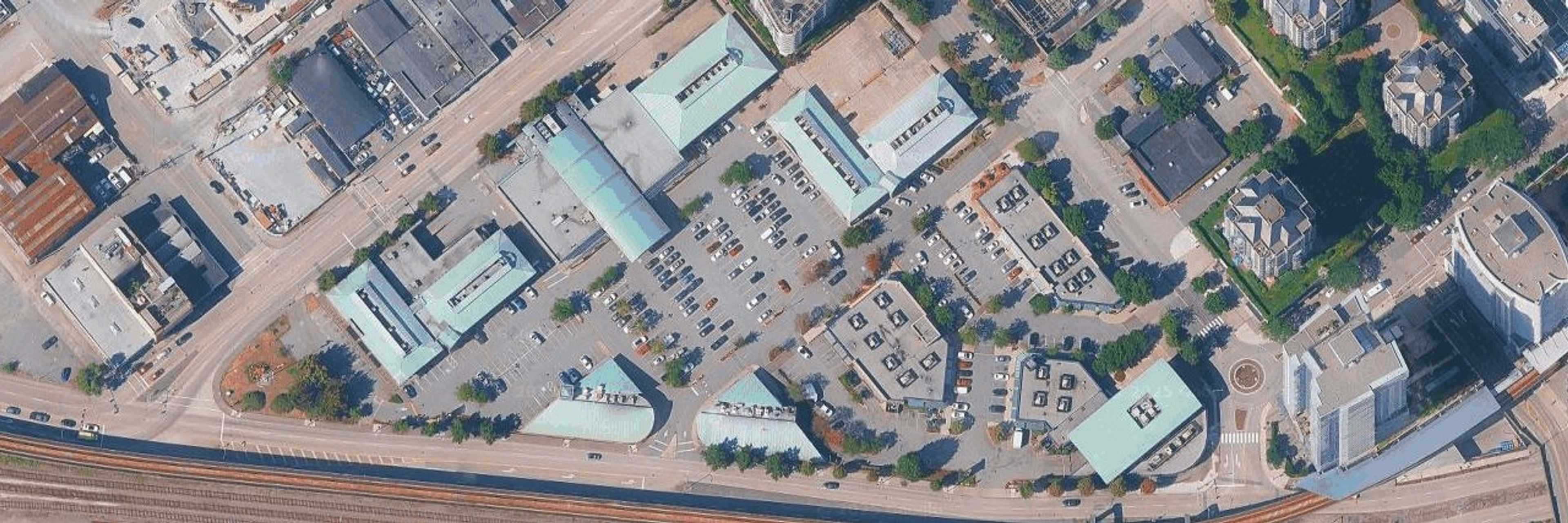 Plaza Pointe aerial view
