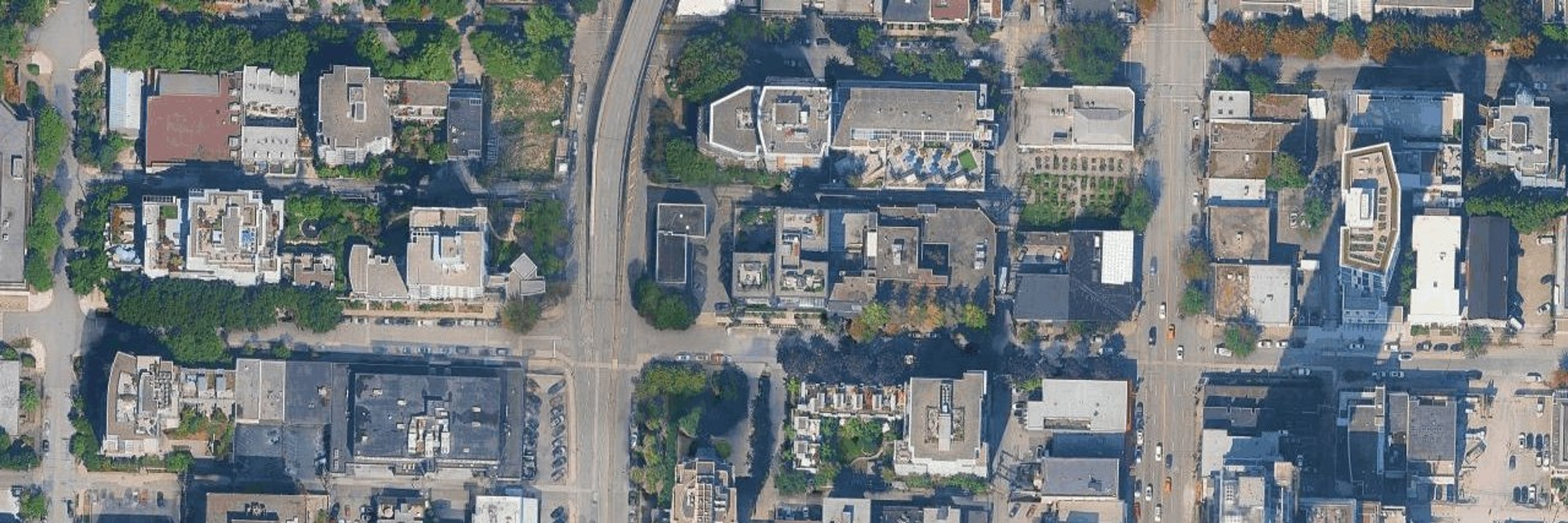 1555 West Eighth aerial view