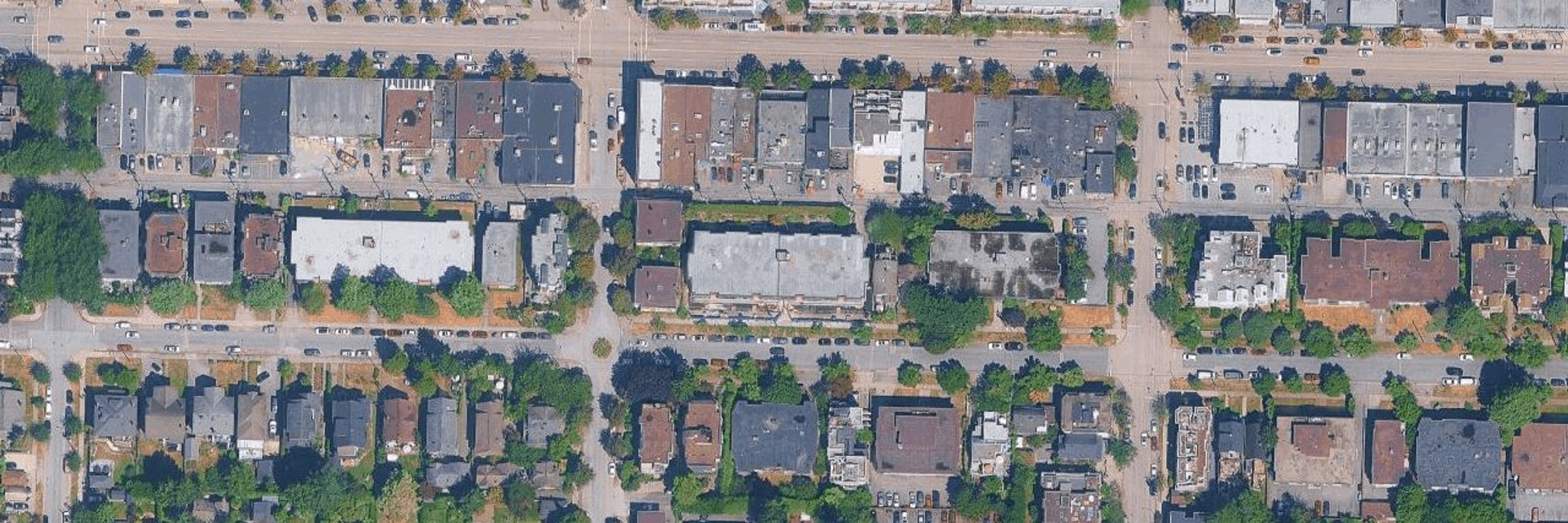 Villa Fiorita aerial view