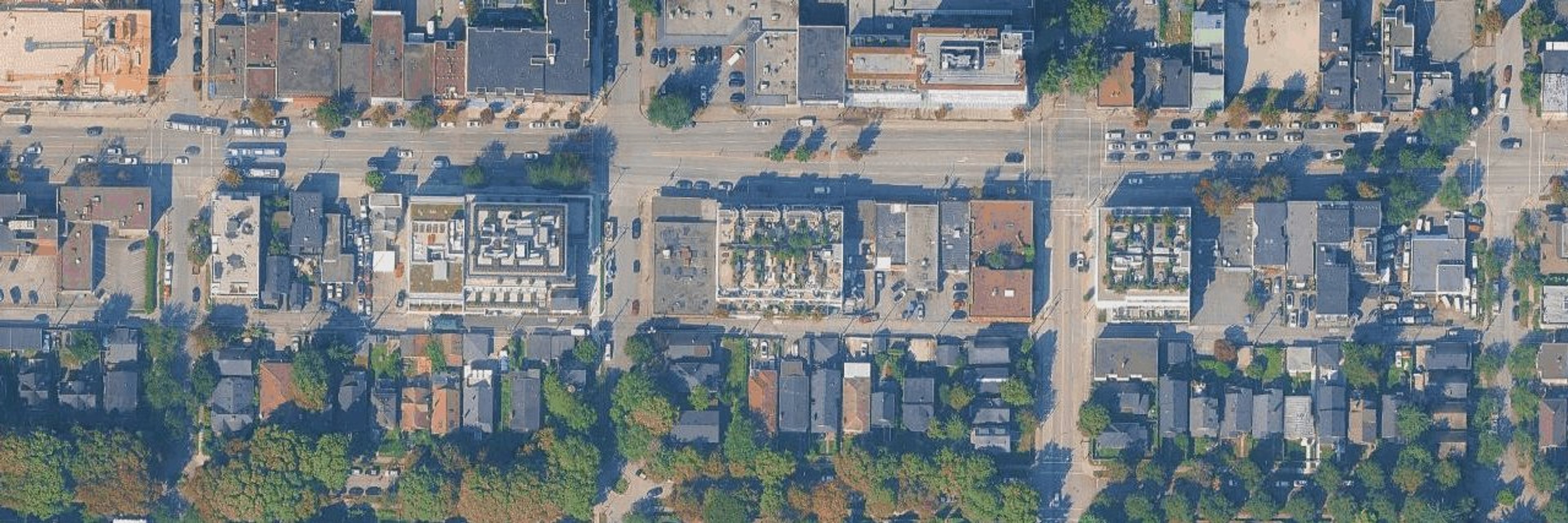 Midtown Modern aerial view