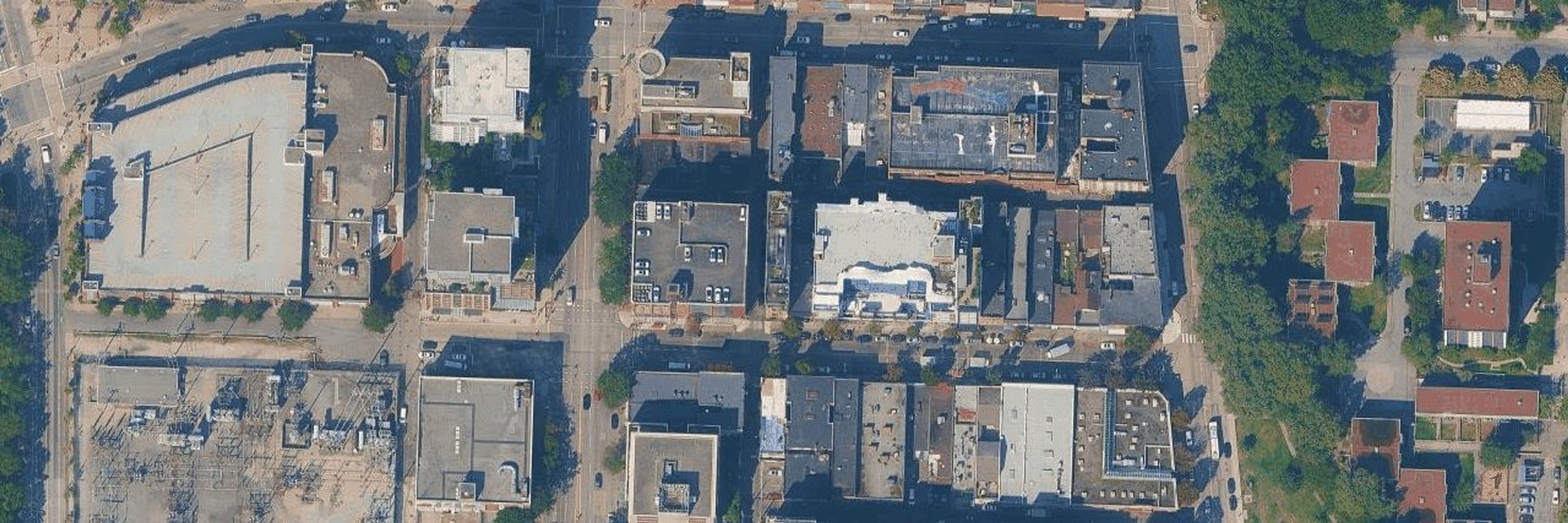 The Flats aerial view