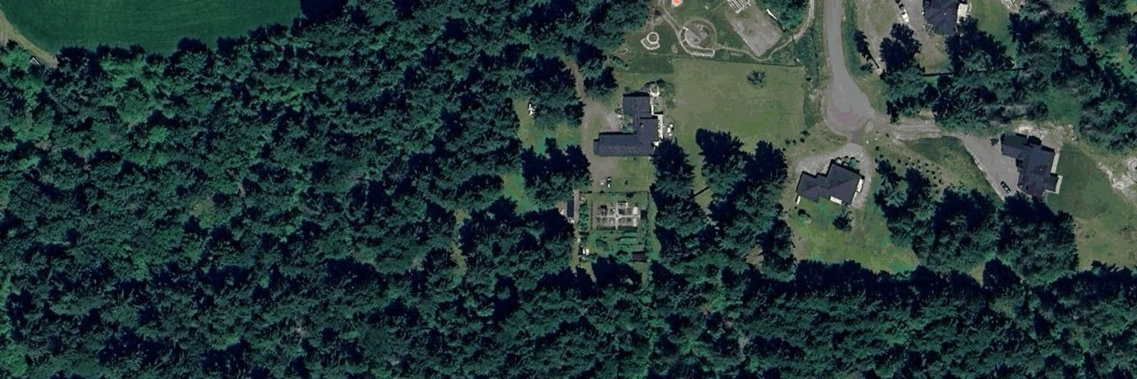 The Green at Cherry Point aerial view