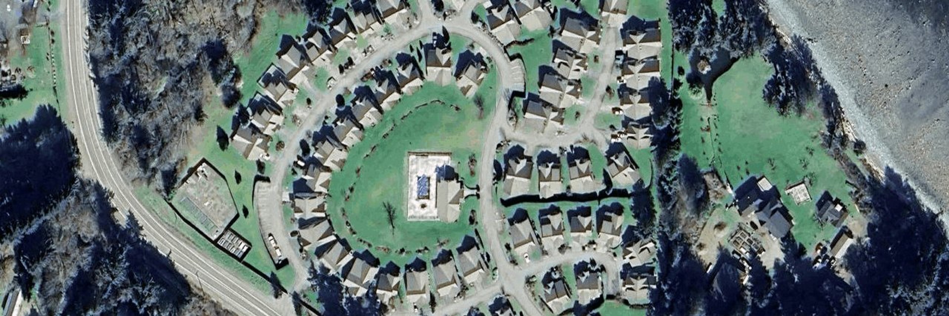 Qualicum Landing aerial view