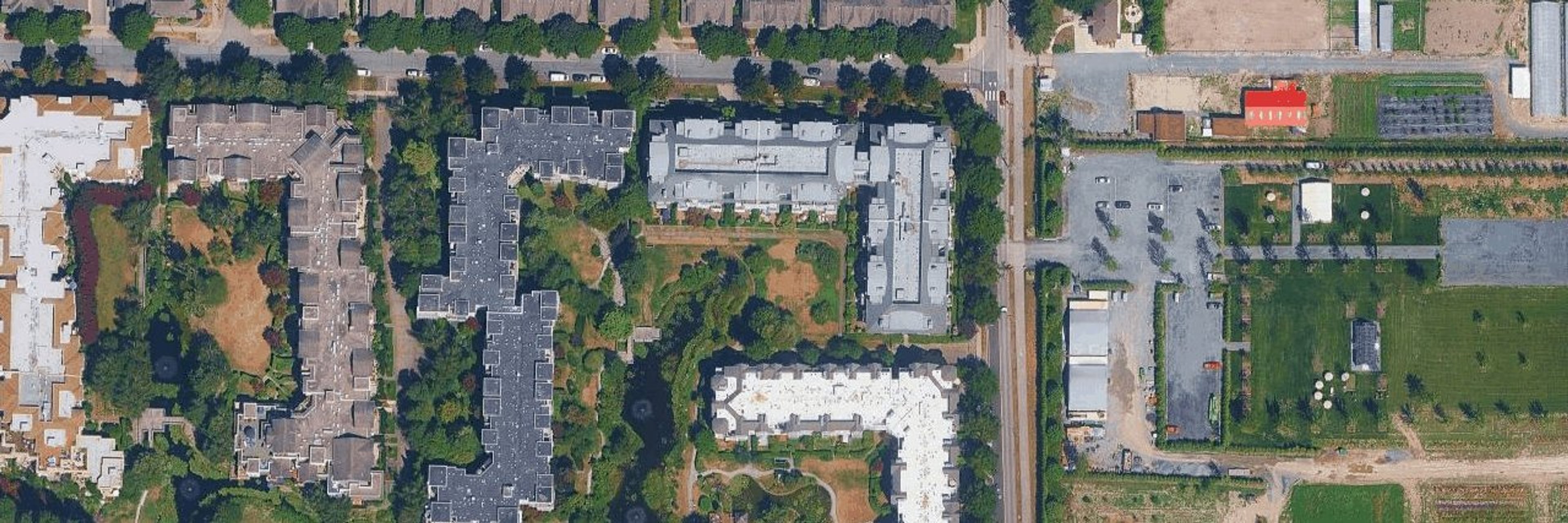 The Villas aerial view