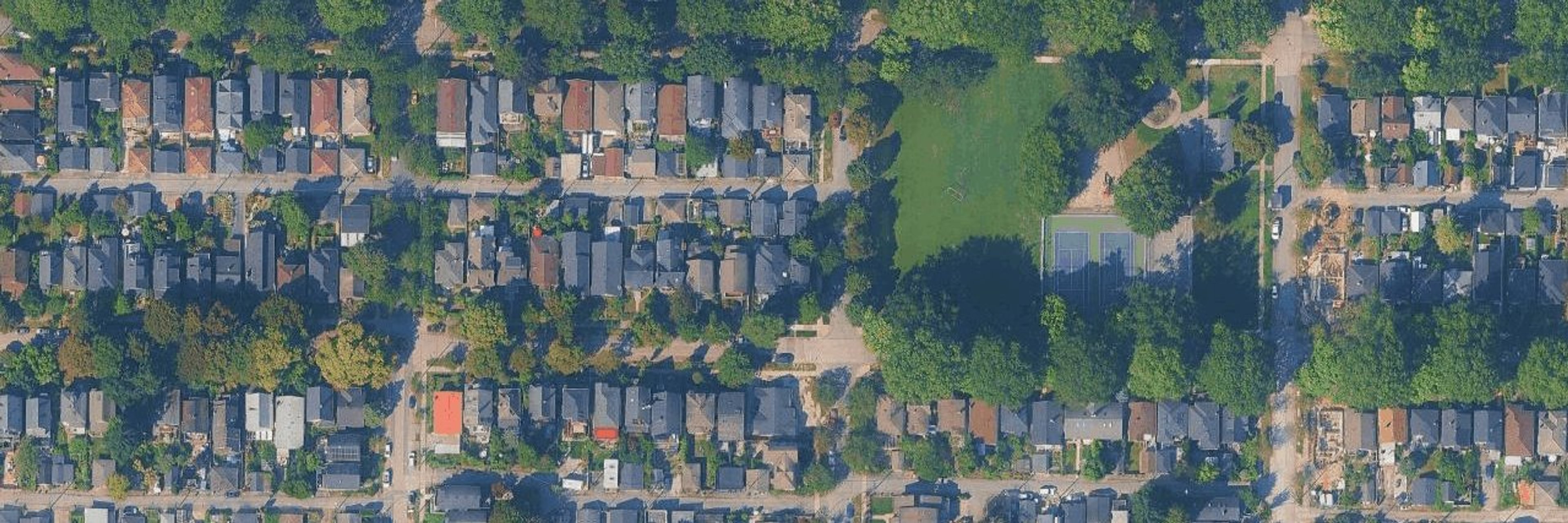Garden Park aerial view