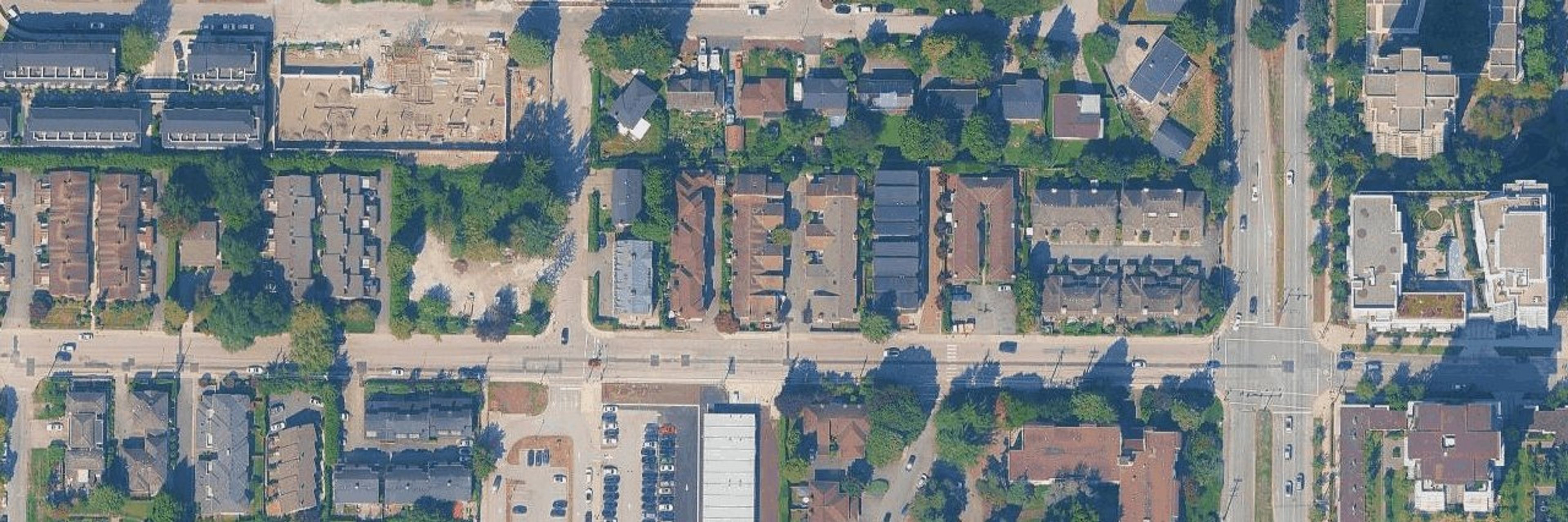 Austral Lane aerial view