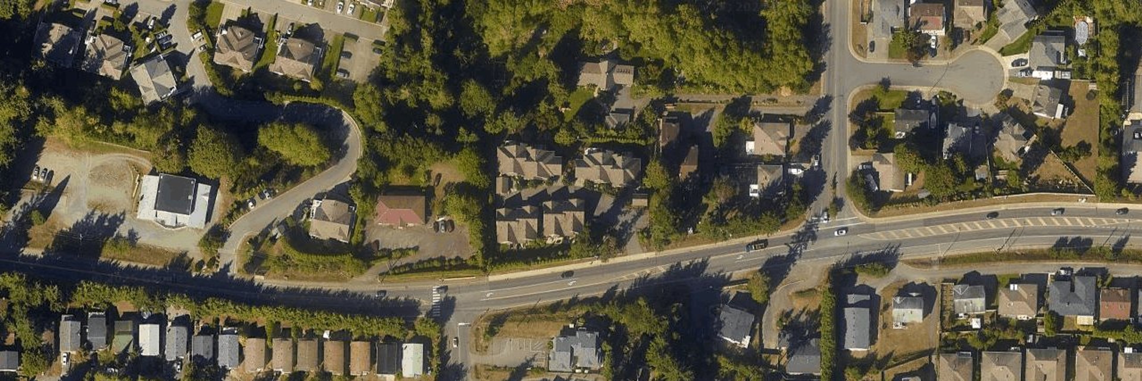 Woodbridge aerial view