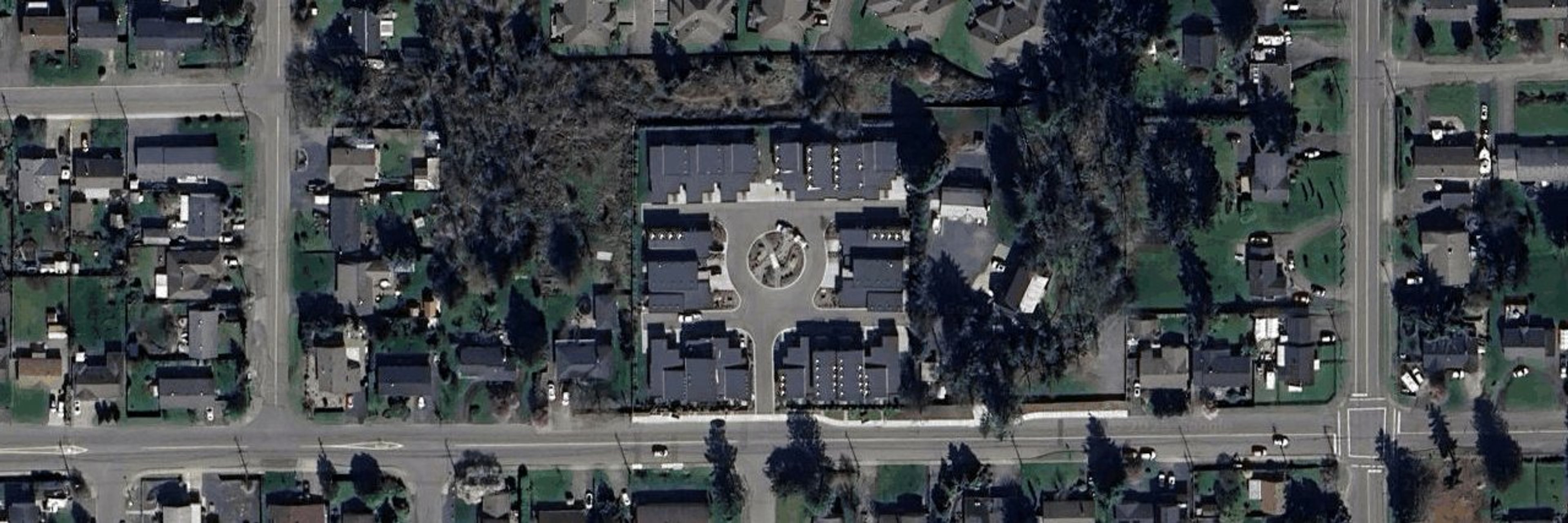 DUO LUXURY TOWNHOMES aerial view