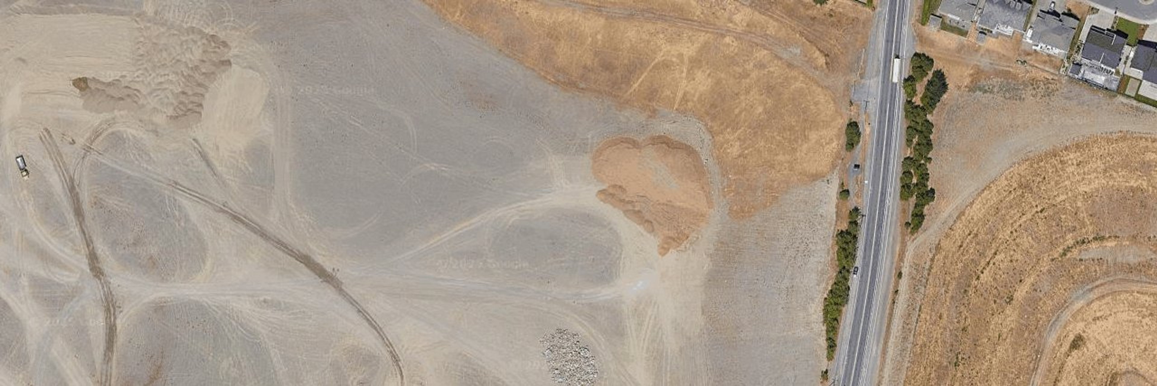 The Coral aerial view