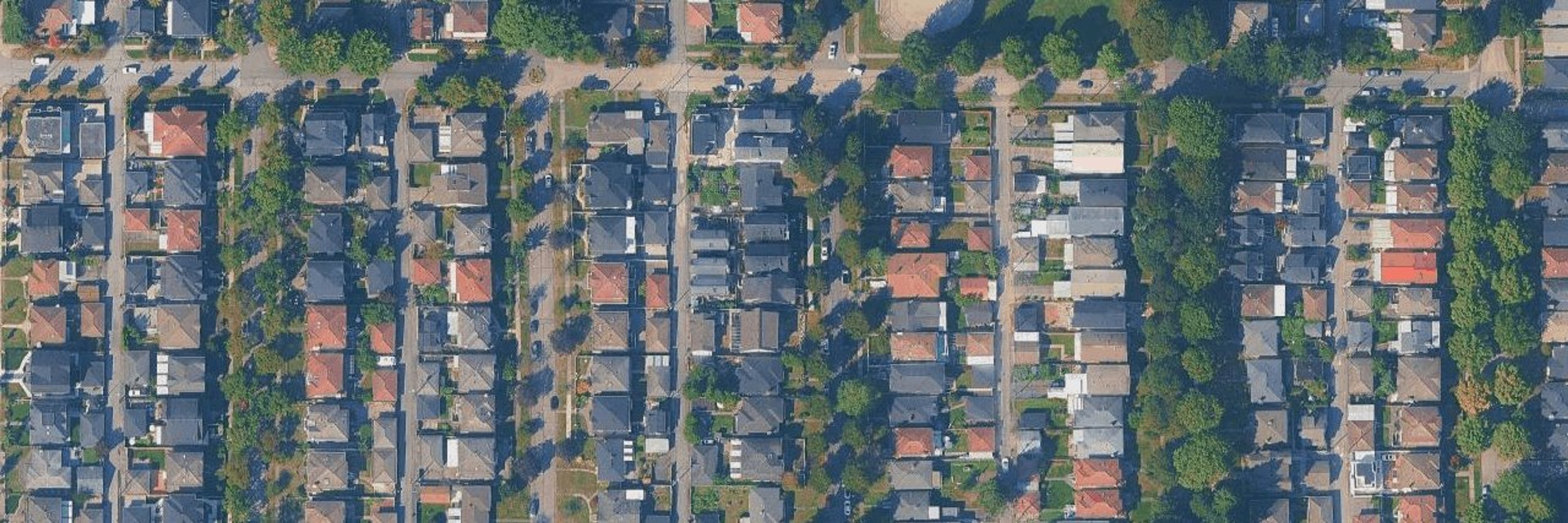 Wales Living aerial view