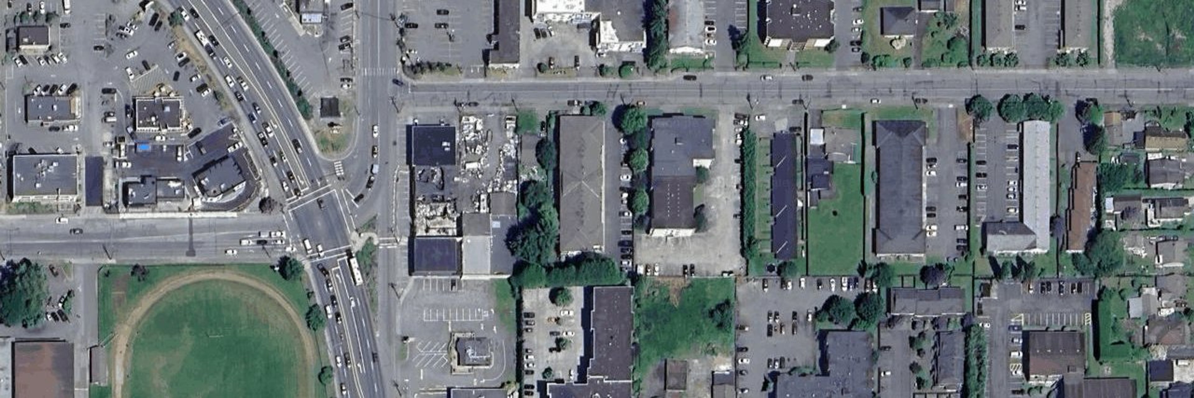 Duneden Court aerial view