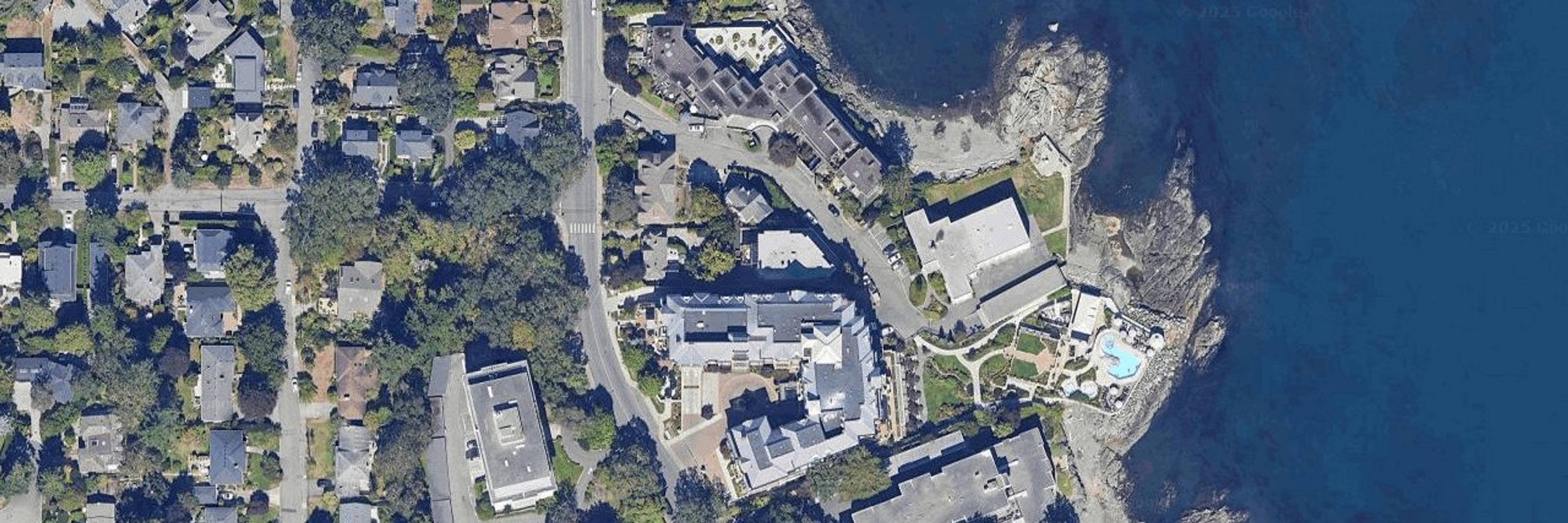 Satellite Apartments aerial view