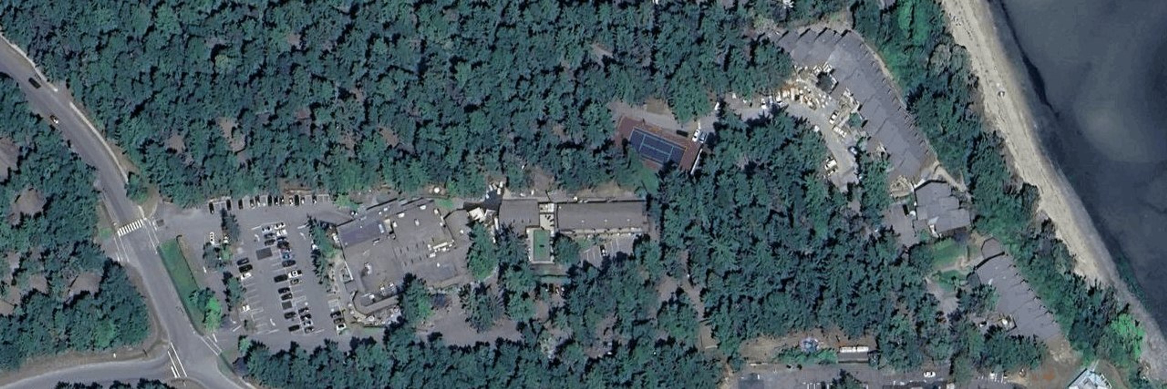 Tigh Na Mara aerial view