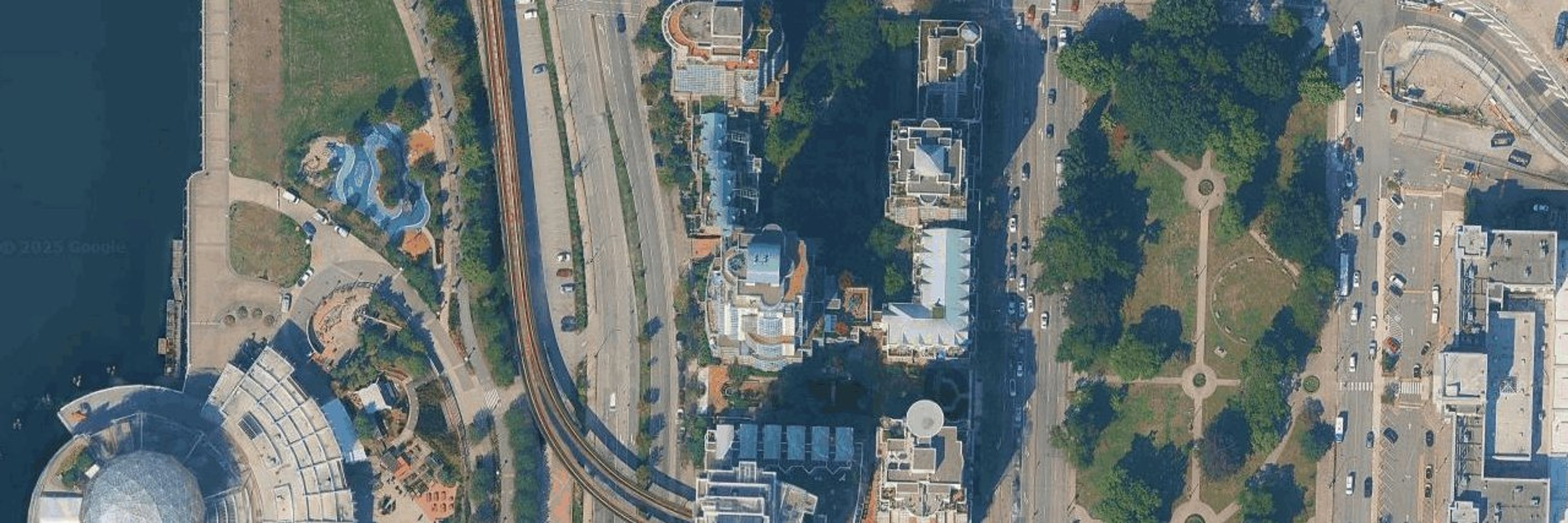City Gate 1 aerial view