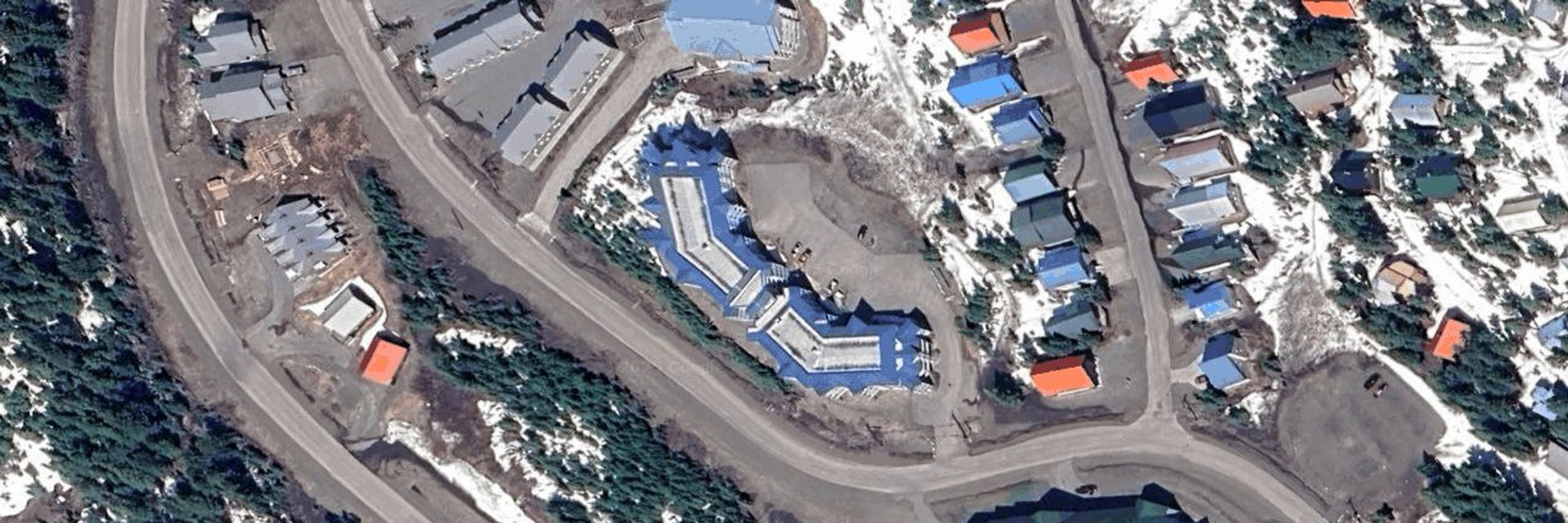 Blueberry Hill aerial view