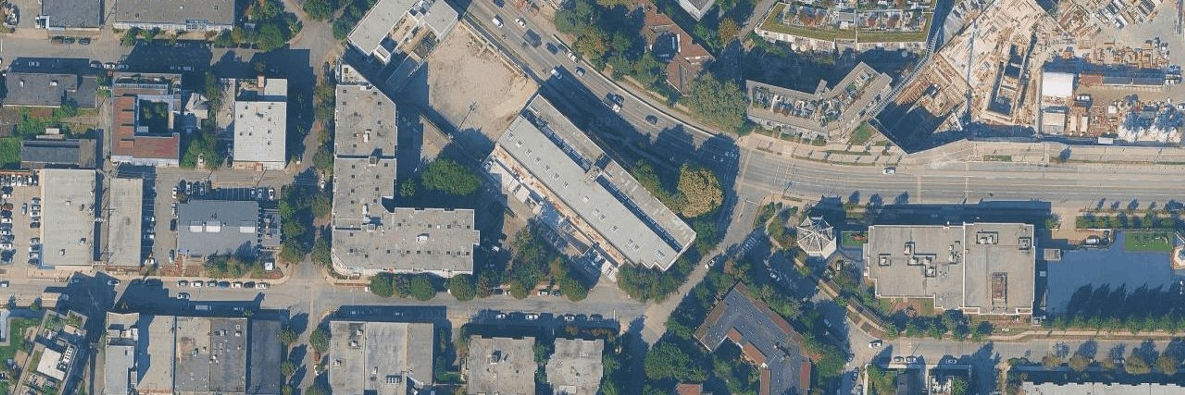 Mainspace aerial view