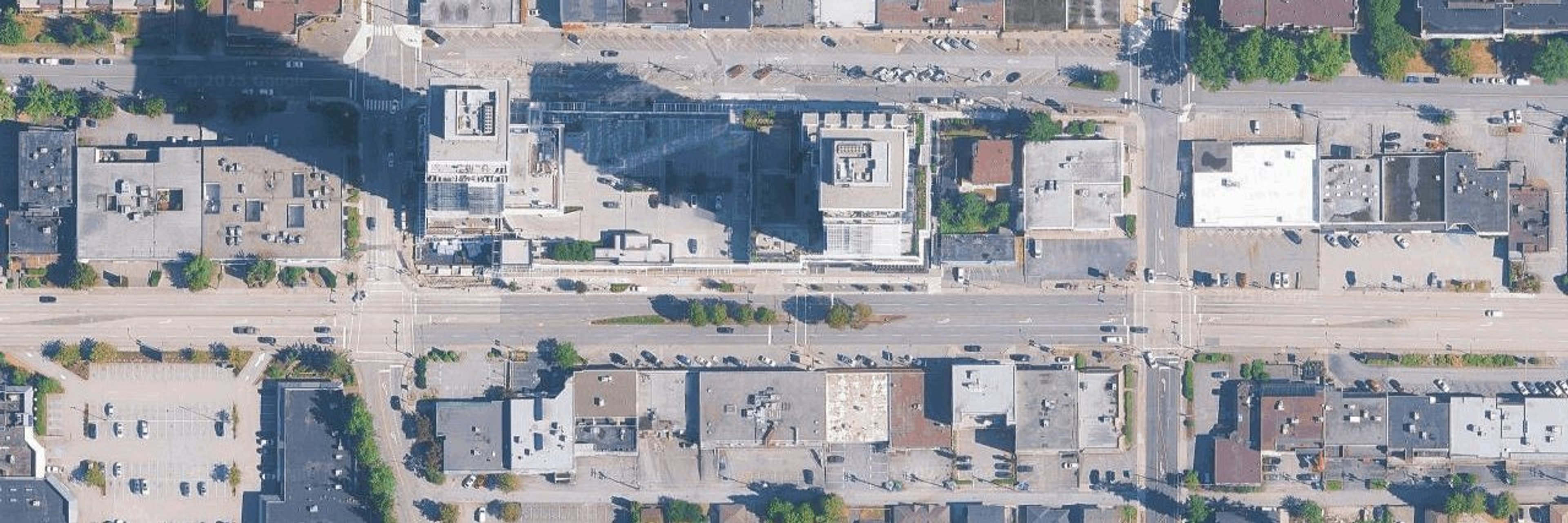 The Heights On Austin aerial view